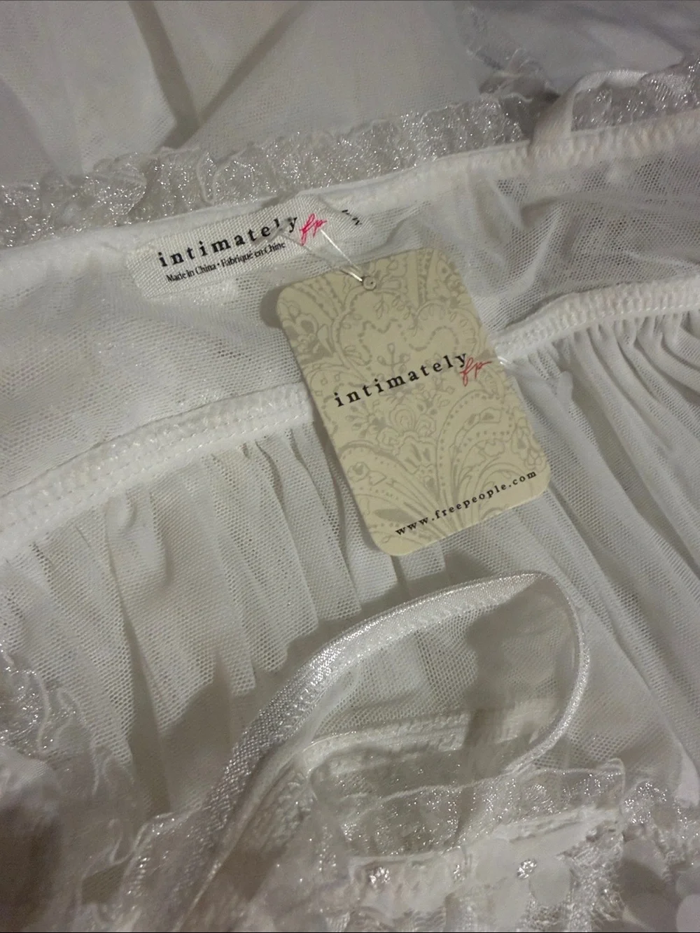 NWT Free People 🌹🤍 Intimately FP